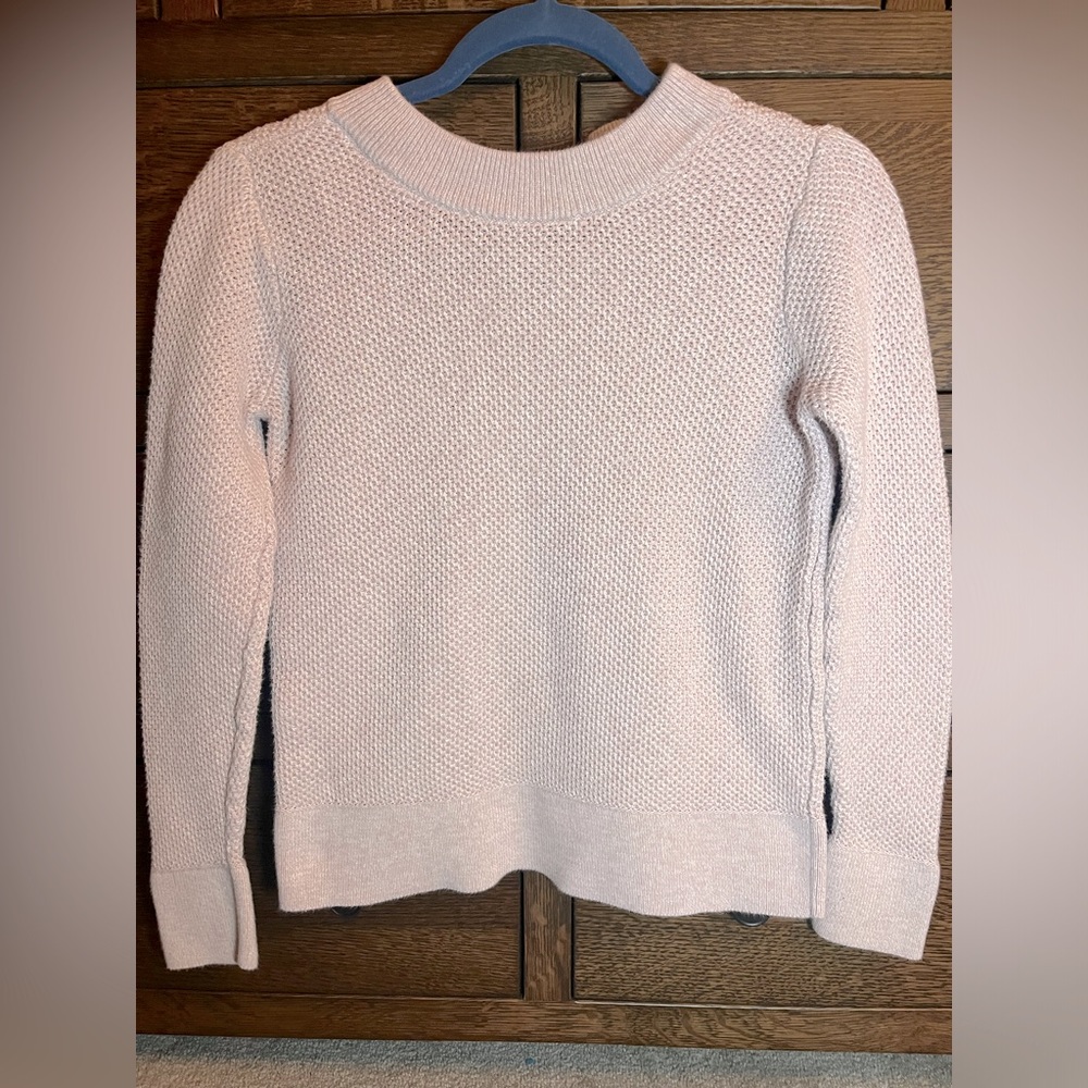 Loft dusty pink sweater - Picture 1 of 7